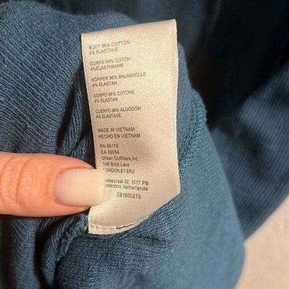 ✨UO Rishe Seamed Mini Blue Sz Large Dress✨ - Picture 10 of 10